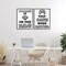 Stupell Industries Black & White Gamer Quotes 2pc Framed Giclee Set, design by Marcus Prime